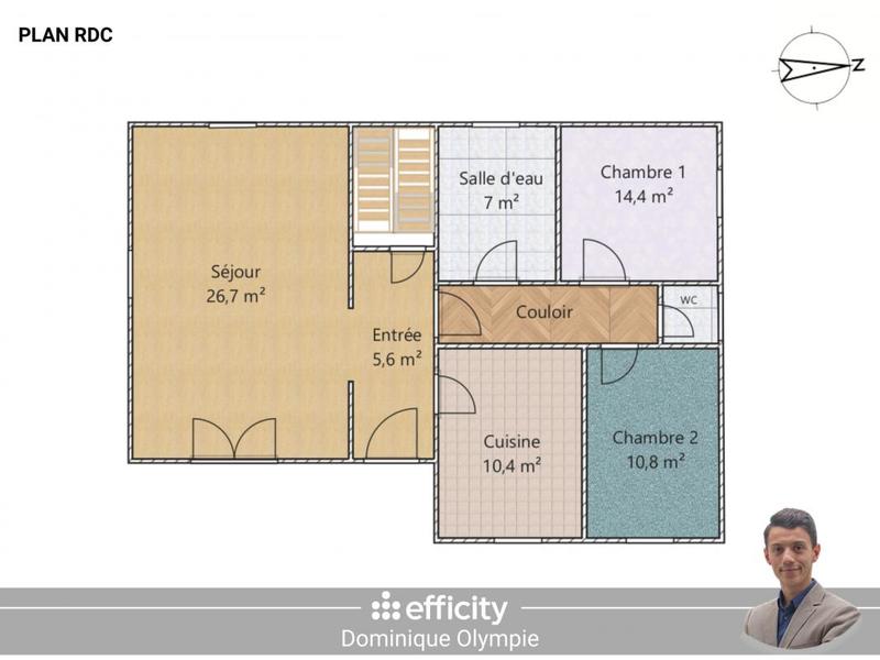 Maison - 120 m² - 8 pièces