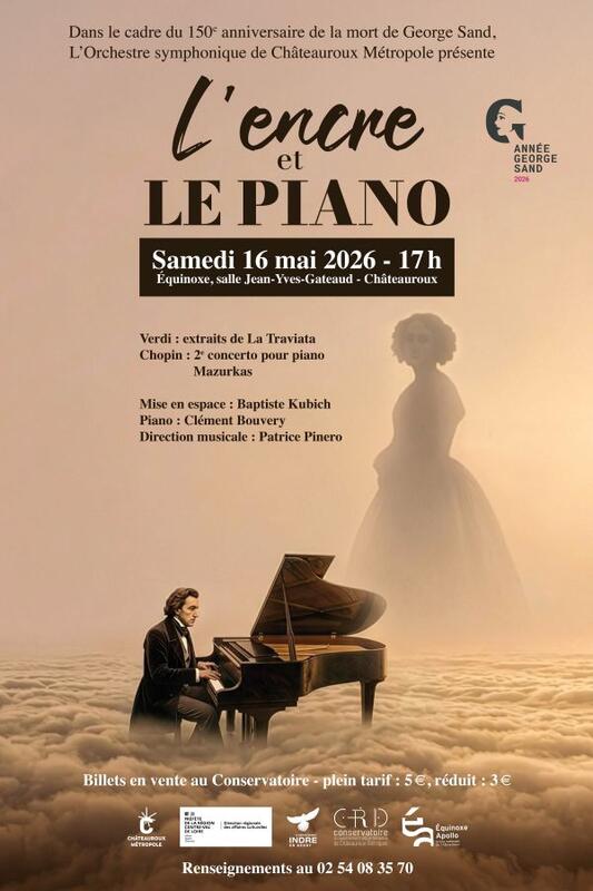 Spectacle "L'Encre et le piano"
