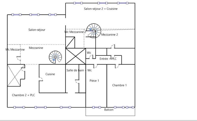 Appartement - 228 m² - 5 pièces