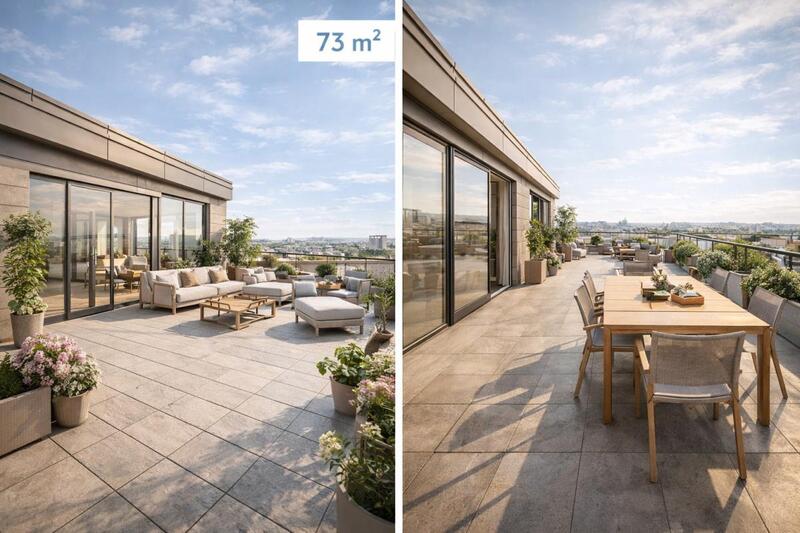 Appartement - 110 m² - 5 pièces