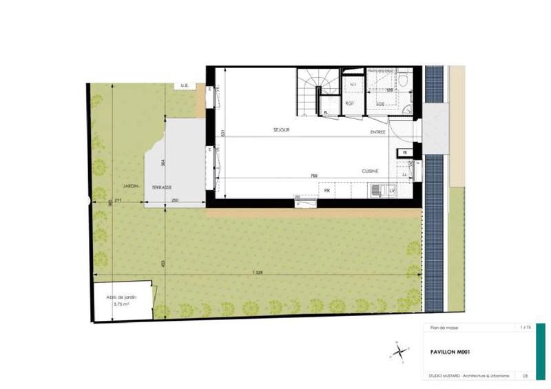 Appartement - 60 m² - 3 pièces