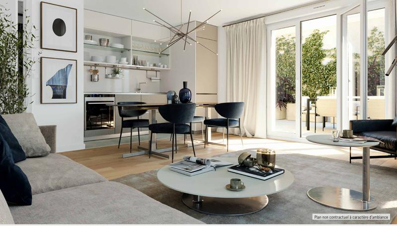 Appartement - 90 m² - 5 pièces