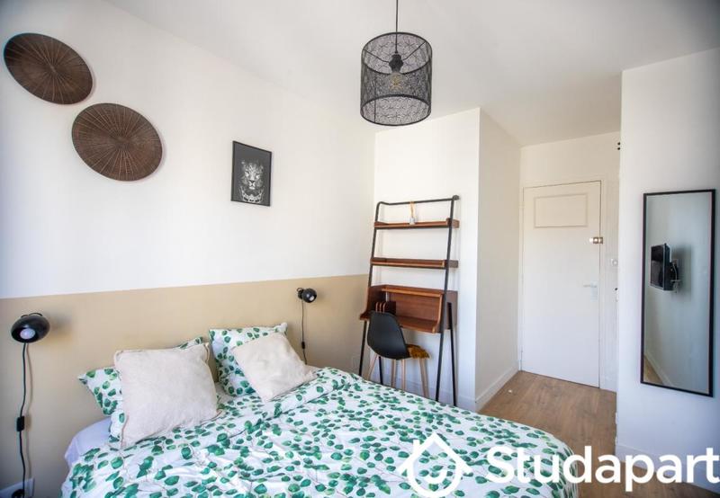 Chambre - 17 m² - 1 pièce