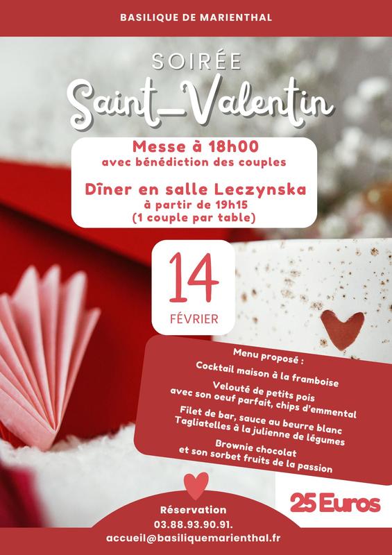 Soirée - Saint Valentin