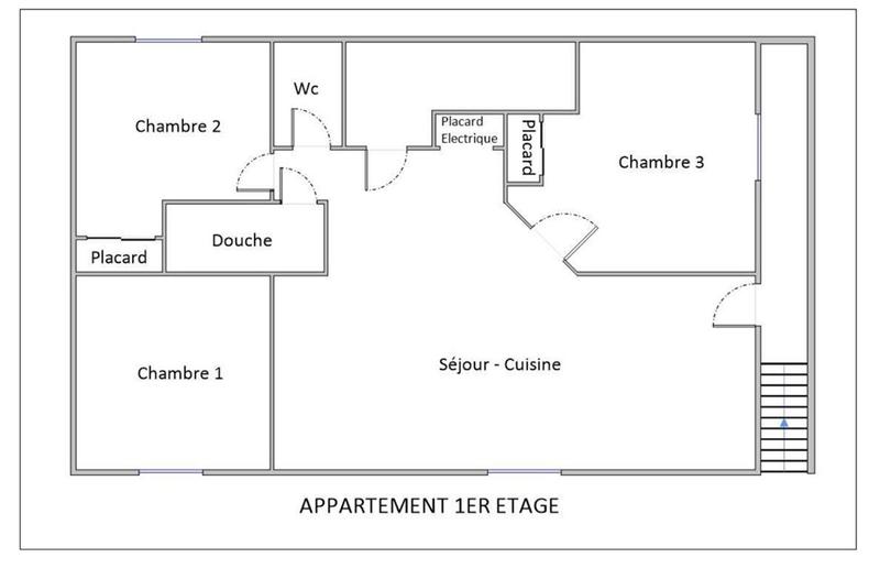 Appartement - 103 m² - 6 pièces