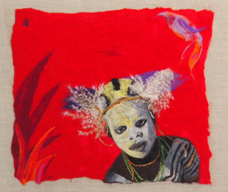 Exposition personnelle de Márta Veronika : les trésors du vivant - Laine, temps et formes