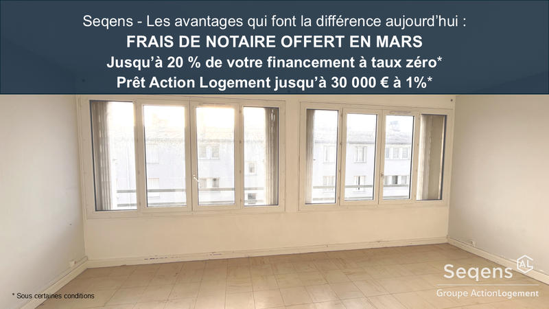 Appartement - 56 m² - 3 pièces