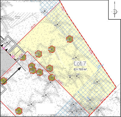 Terrain - 793 m²