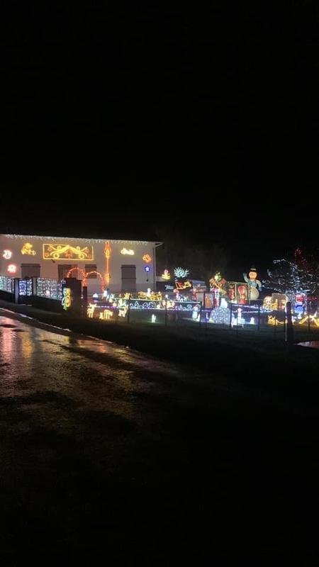 Maison avec son décor magique