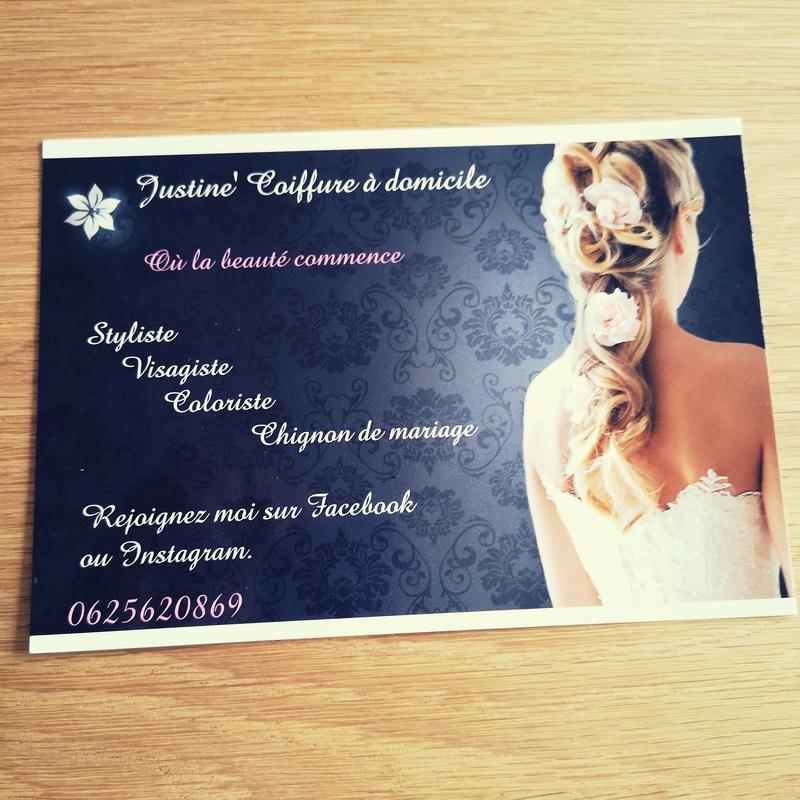 Justine coiffure à domicile