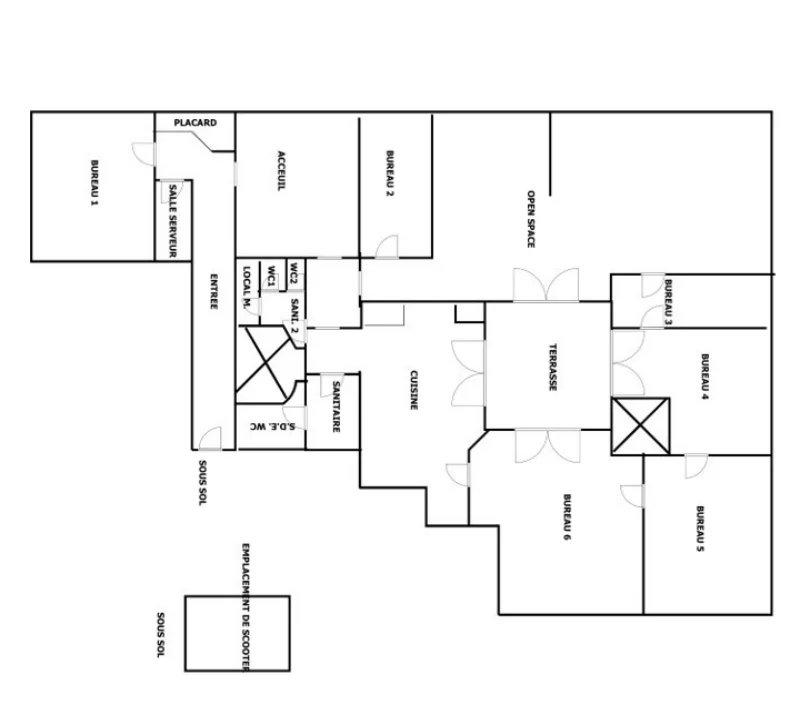 Loft - 325 m² - 6 pièces