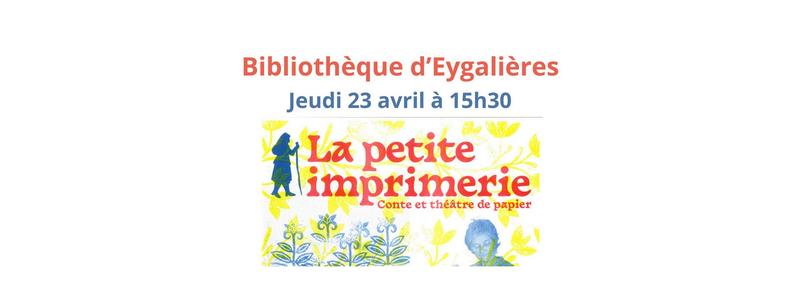 Spectacle pour enfants : la Petite Imprimerie