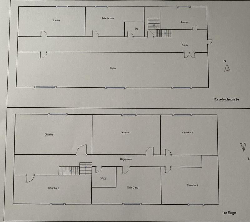Maison traditionnelle - 141 m² - 7 pièces