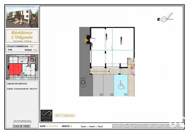 Local commercial - 86 m²