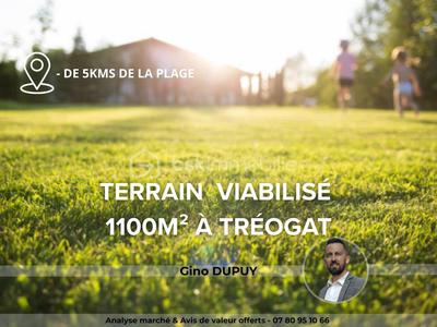 Terrain - 1 100 m²