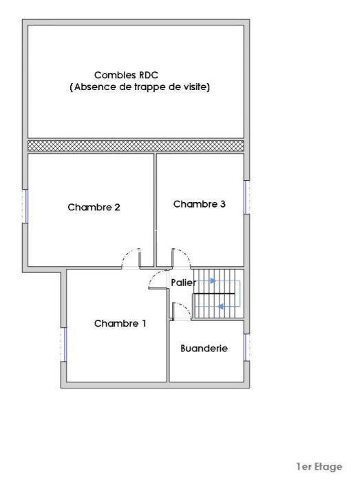 Maison ancienne - 109 m² - 5 pièces