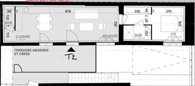 Appartement - 40 m² - 2 pièces