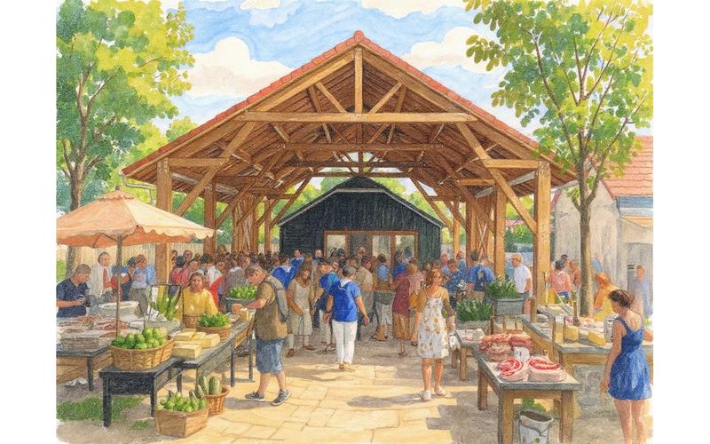 Marché de plein air