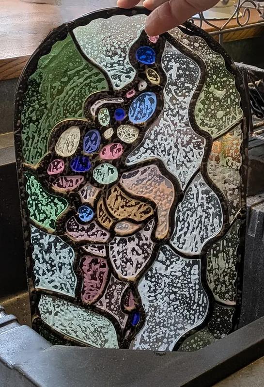 Châteaux en Fête - Château de Barrière: Demonstration de vitraillistes