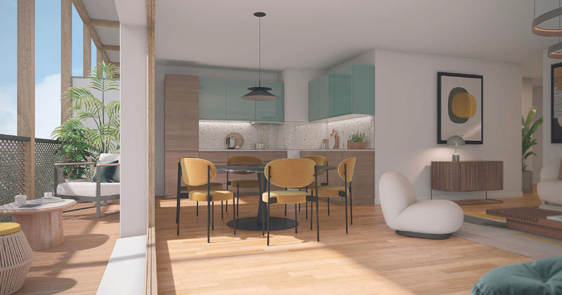 Appartement - 67 m² - 3 pièces