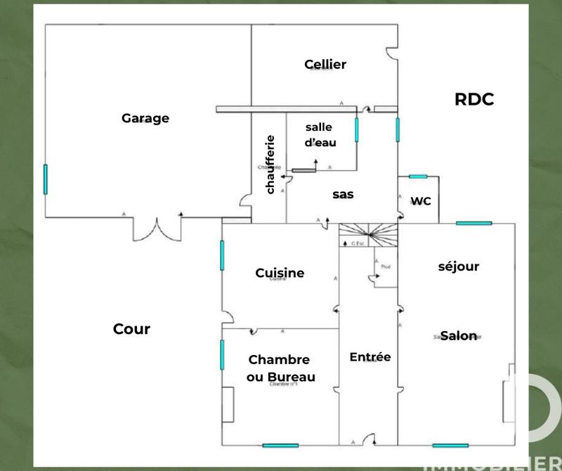 Maison - 165 m² - 6 pièces