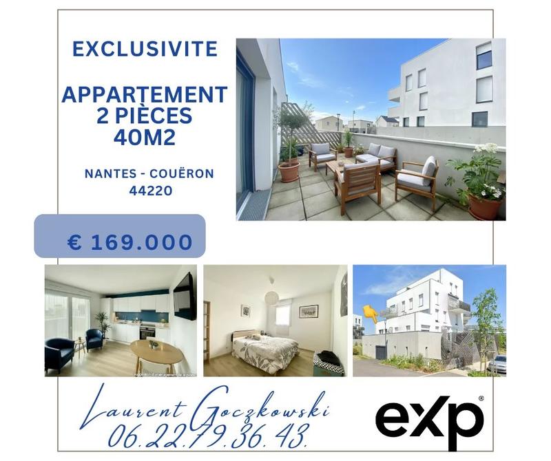 Appartement - 39 m² - 2 pièces