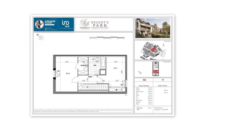 Maison - 89 m² - 3 pièces