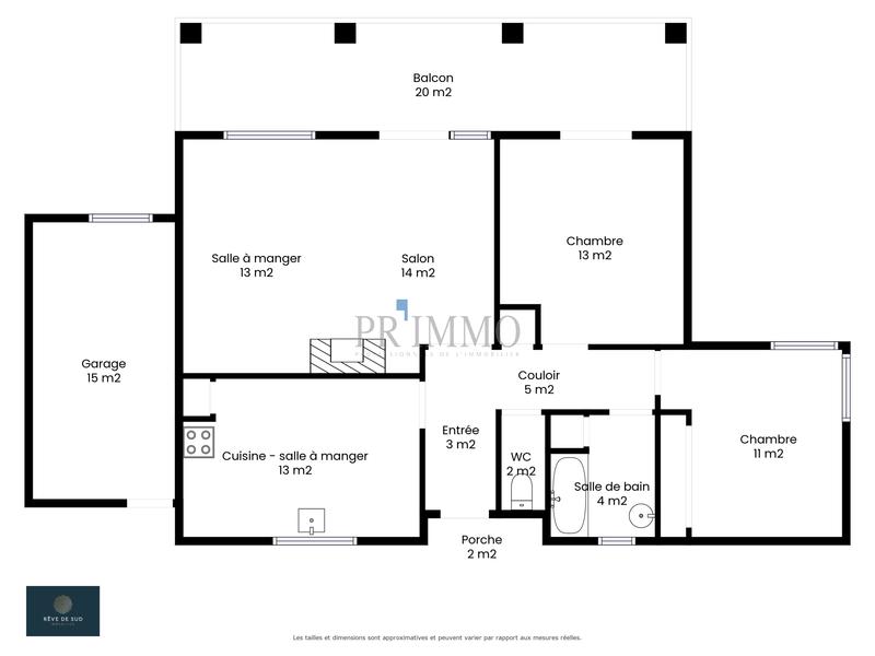 Villa - 155 m² - 6 pièces