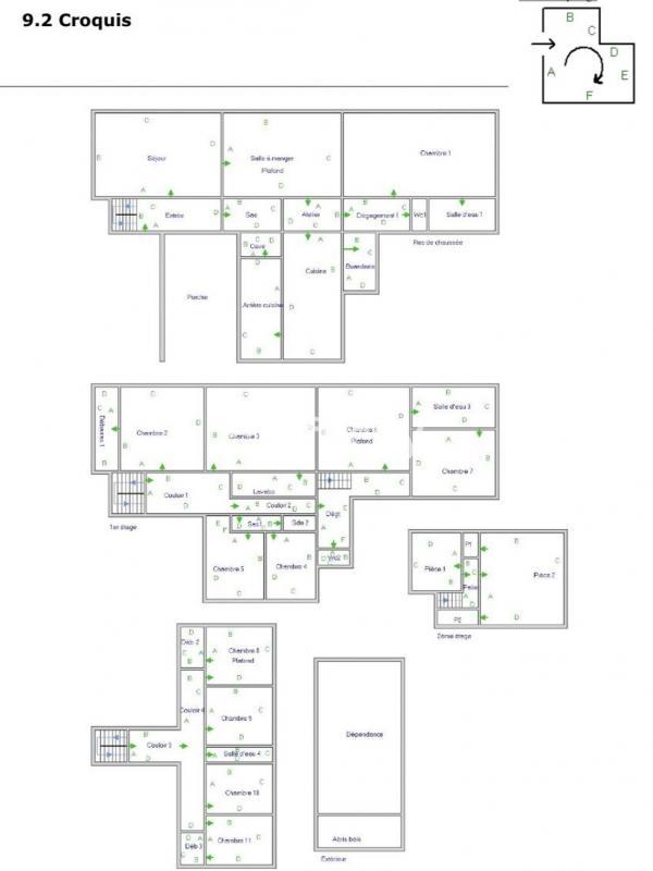 Demeure - 431 m² - 13 pièces