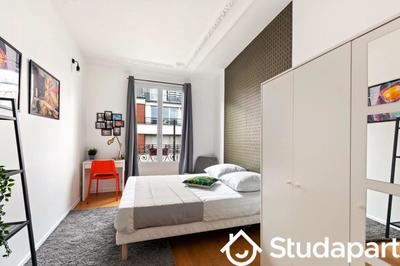 Chambre - 12 m² - 1 pièce