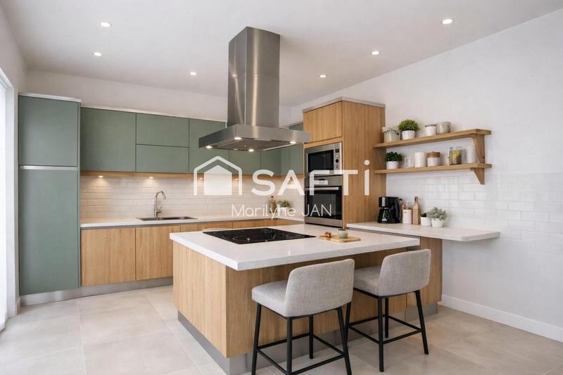 Maison - 115 m² - 5 pièces