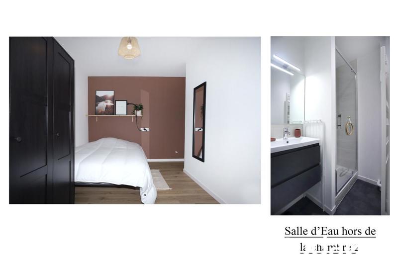 Chambre - 11 m² - 1 pièce