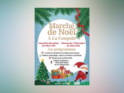 Marché de Noël à la Coupole