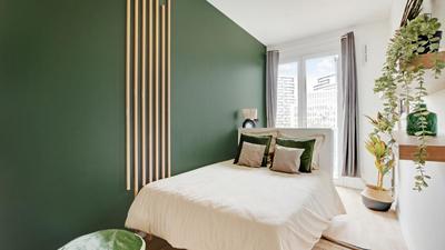 Chambre - 12 m² - 6 pièces