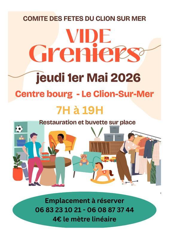 Vide-greniers du clion sur mer