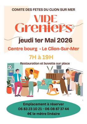 Vide-greniers du clion sur mer