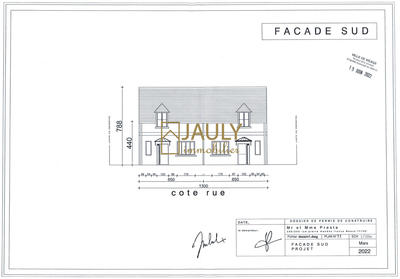 Terrain commercial - 1 264 m²
