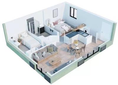 Appartement - 50 m² - 3 pièces