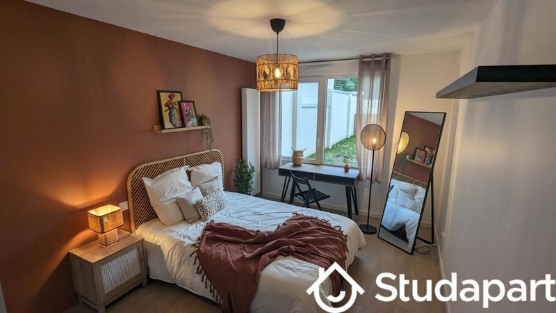 Chambre - 18 m² - 1 pièce