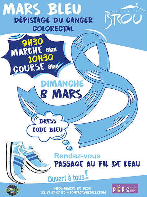 Course &amp; marche pour Mars Bleu