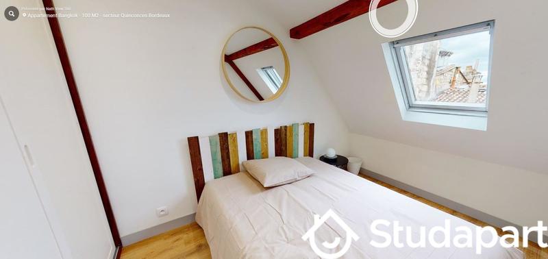 Chambre - 9 m² - 1 pièce