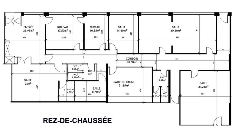 Bureau - 280 m²