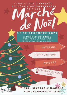 Marché de Noël de l'Ape l'Ilot Z'Enfants
