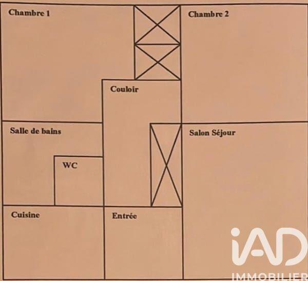 Appartement - 59 m² - 3 pièces