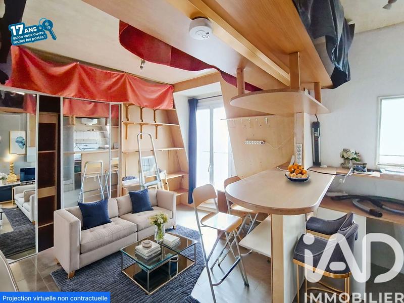 Appartement - 13 m² - 1 pièce