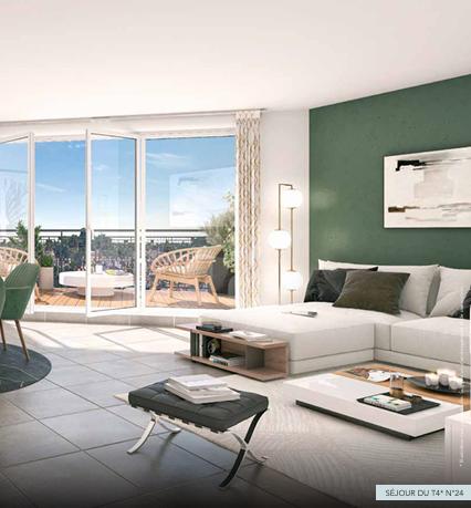 Appartement - 107 m² - 4 pièces