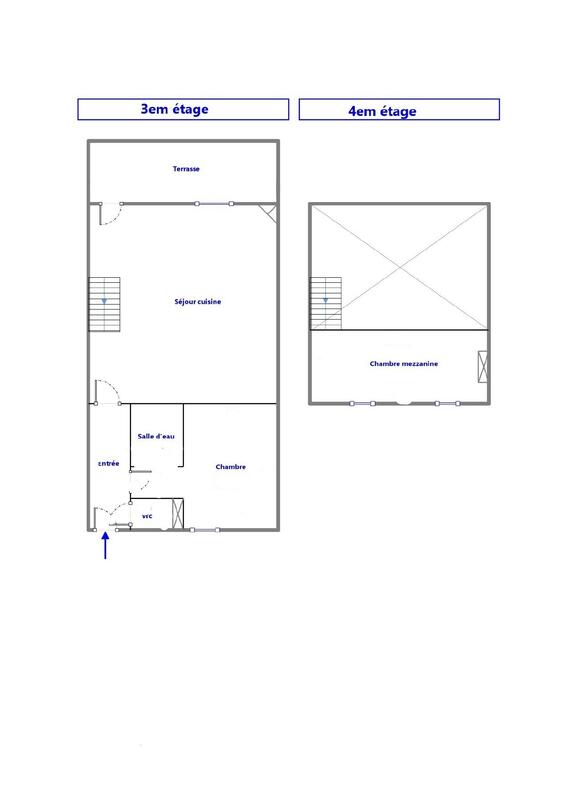 Appartement - 52 m² - 3 pièces