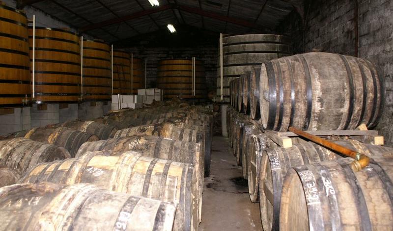 Cognac et Pineau Roussille