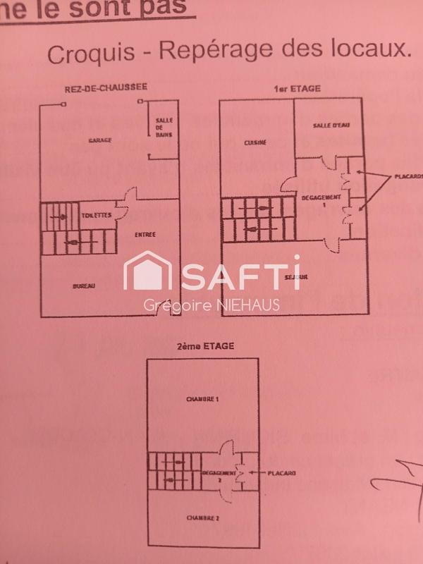 Maison - 70 m² - 5 pièces