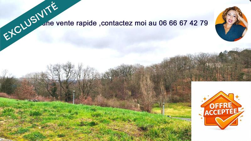 Terrain - 1 300 m²